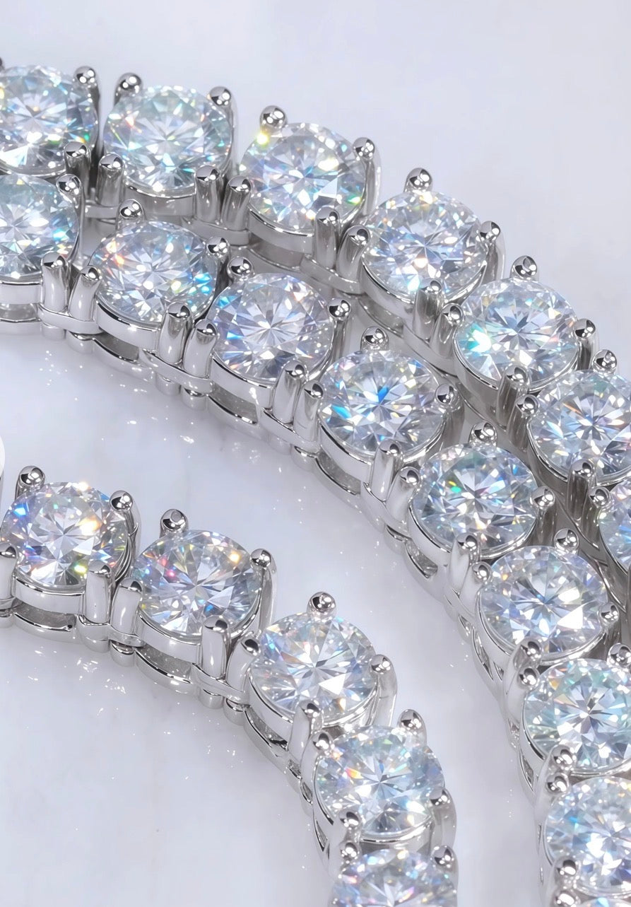 Moissanite Tennis Bracelet
