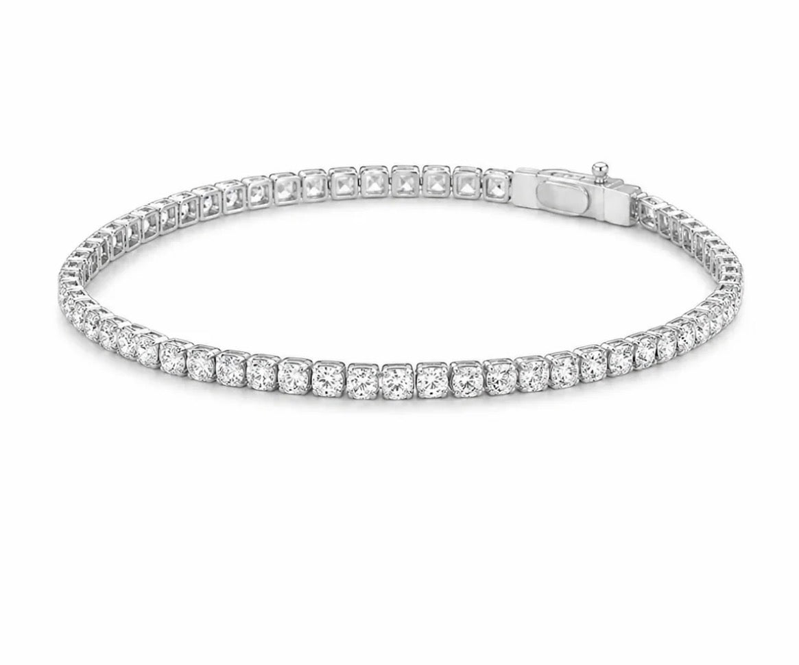 Moissanite Tennis Bracelet