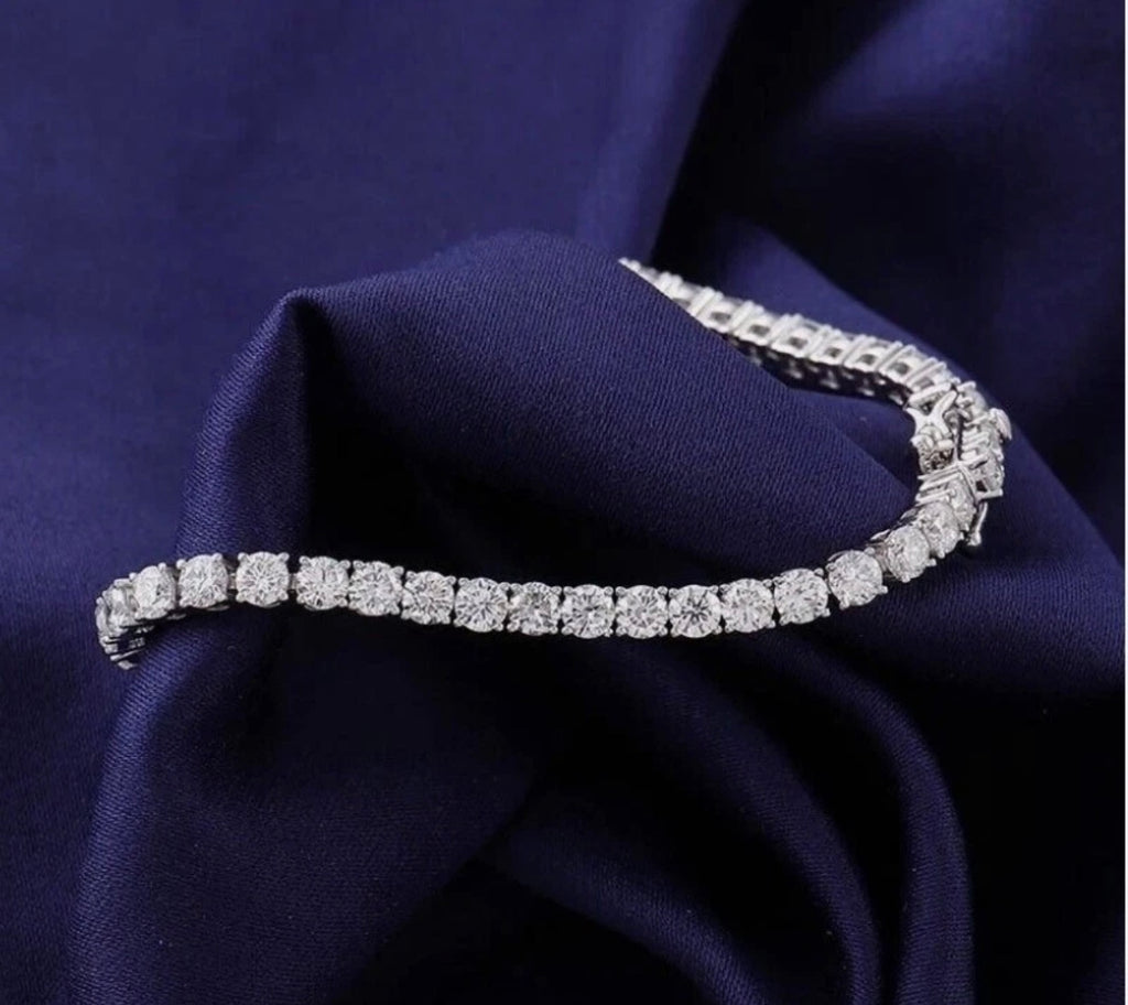 Moissanite Tennis Bracelet