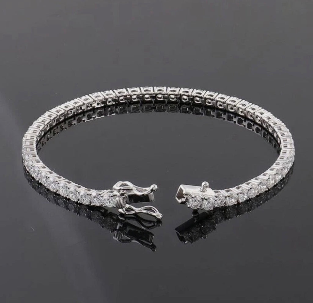 Moissanite Tennis Bracelet