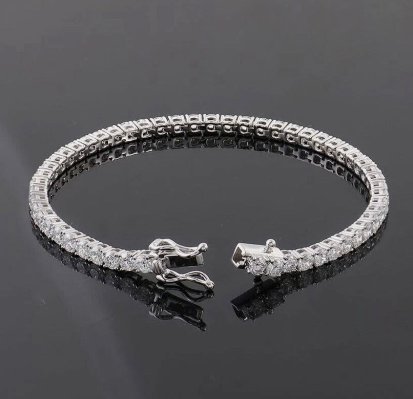 Moissanite Tennis Bracelet